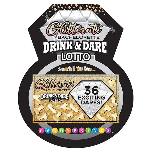 Glitterati Bachelorette Drink &amp; Dare Lotto