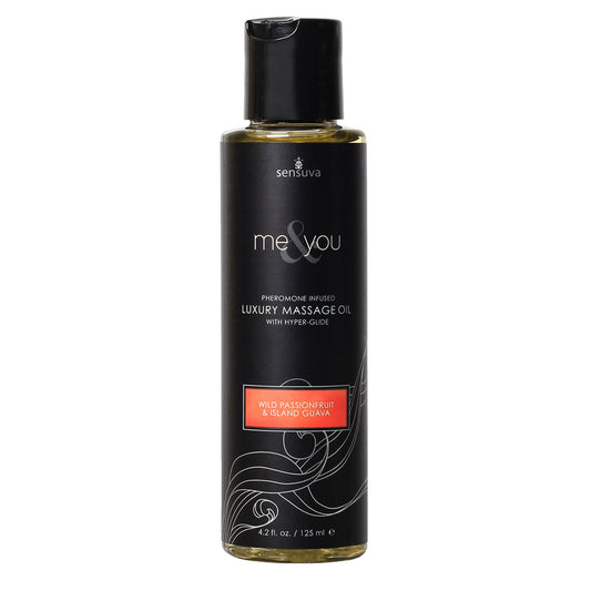 Sensuva Me &amp; You Massage Oil - Passion Fruit