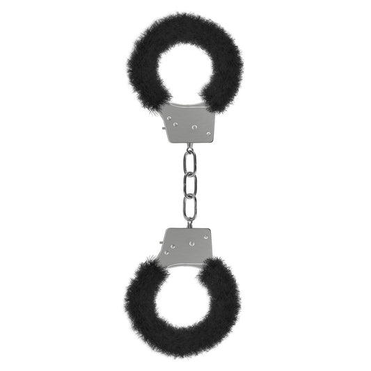 Ouch Beginner's Handcuffs Furry - Black