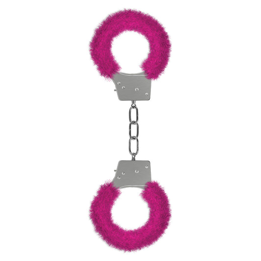 Ouch Beginner's Handcuffs Furry - Pink